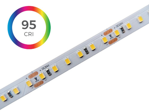 CRI>95, 24W/m, LED pásek ULTRA BRIGHT, PROFI, 24V, IP20, 120LED/m, SMD2835 CRI>95, 24W/m, LED pásek ULTRA BRIGHT, PROFI, 24V, IP20, 120LED/m, SMD2835 1