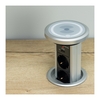Vestavná, výsuvná zásuvka LIFT BOX USB Automatic s bezdrátovou nabíječkou, 3x230V, 2xUSB, IP20, hliník, LIFTBOX-A-ALU-3DE-U-B-01 Vestavná, výsuvná zásuvka LIFT BOX USB Automatic s bezdrátovou nabíječkou, 3x230V, 2xUSB, IP20, hliník, LIFTBOX-A-ALU-3DE-U-B-01 2