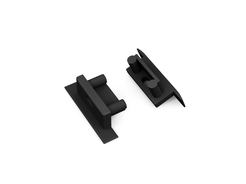 BEGTIN12 koncovka SQ černá s otvorem, C8970002 1