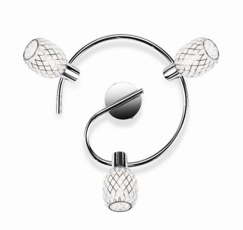 Deltoid SVÍTIDLO BODOVÉ G9 3x28W bez zdroje, lesk.chrom 1