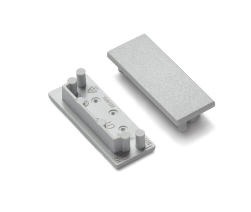 Koncovka profilu VARIO30-01, šedá 1