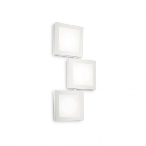 Nástěnné svítidlo Ideal Lux UNION AP3 SQUARE, 142203 Nástěnné svítidlo Ideal Lux UNION AP3 SQUARE, 142203 1