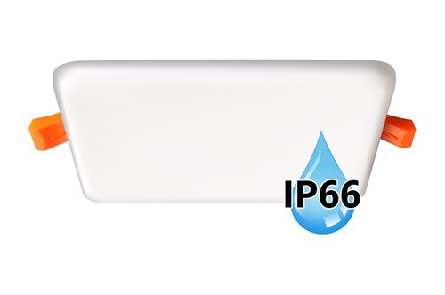 Voděodolný LED panel Brix 11W hranatý 125x125mm Voděodolný LED panel Brix 11W hranatý 125x125mm 1