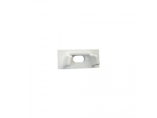 Koncovka profilu Surface 6 s otvorem, bílá 1