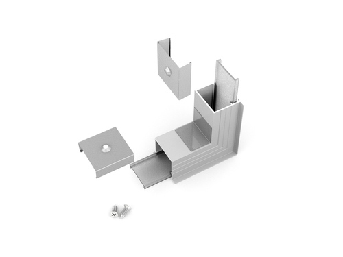 LINEA-IN20 rohová spojka bent 270 st eloxovaná, E4950020s LINEA-IN20 rohová spojka bent 270 st eloxovaná, E4950020s 1