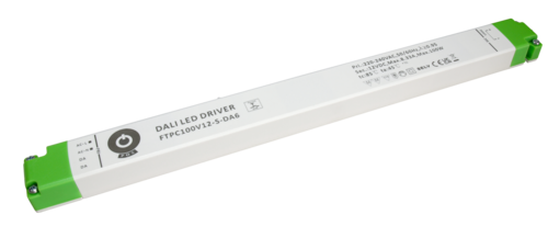 100W Napěťový stmívatelný zdroj SLIM, FTPC100V48-S-DA6, 48V, DALI2, PUSH dimm 100W Napěťový stmívatelný zdroj SLIM, FTPC100V48-S-DA6, 48V, DALI2, PUSH dimm 1