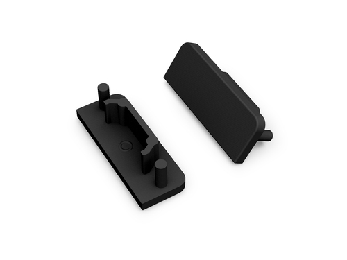 Koncovka profilu SURFACE14 černá, A2980002 Koncovka profilu SURFACE14 černá, A2980002 1