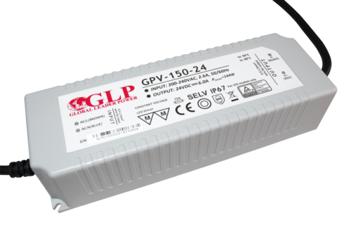 150W LED zdroj GPV-150-24, 6A, 24V  1