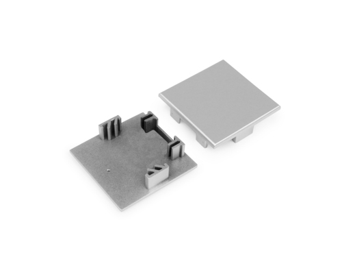 Koncovka profilu PHIL53 stříbrná, 63640040 Koncovka profilu PHIL53 stříbrná, 63640040 1