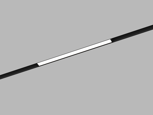 Lištové svítidla svítidlo MAGLINE 30, B 10W 3000K, ON/OFF, DALI 1