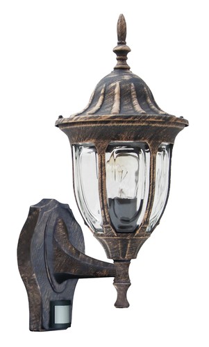 Fasádní svítidlo Rabalux 8370 Milano2, IP43, E27 1x max 60W, antická zlatá Fasádní svítidlo Rabalux 8370 Milano2, IP43, E27 1x max 60W, antická zlatá 1