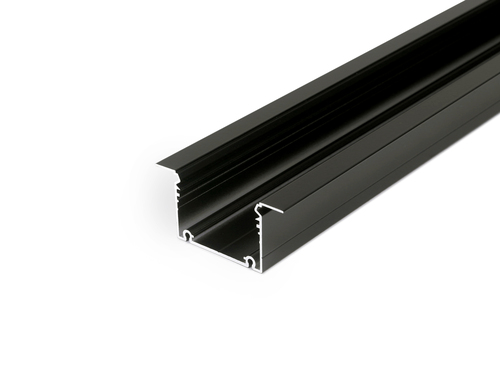 Zapuštěný profil PHIL, černý 1