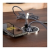 Vestavná nábytková zásuvka SAMBO BOX s bezdrátovou nabíječkou, 1x230V, 2xUSB typu A, C, IP20, SAMBOBOX-CZ-FR-U-2-01 Vestavná nábytková zásuvka SAMBO BOX s bezdrátovou nabíječkou, 1x230V, 2xUSB typu A, C, IP20, SAMBOBOX-CZ-FR-U-2-01 2