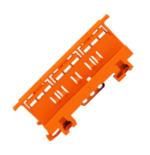 221-500 Držák svorek na DIN lištu pro 221-xxx, Wago 1