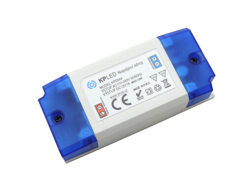 Napájecí zdroj CS12, 12W, 12V, 1A, IP20 1