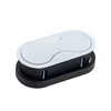 Vestavná nábytková zásuvka EIGHTBOX broušený hliník, 1x230V, 1x USB IP20, 1m, EIGHTBOX-SN-1FR-1U-01 Vestavná nábytková zásuvka EIGHTBOX broušený hliník, 1x230V, 1x USB IP20, 1m, EIGHTBOX-SN-1FR-1U-01 2