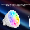 4W LED žárovka RGB+CCT, MR16, RF 2.4GHz, FUT104, Mi-Light 2