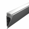 Hliníkový profil na stěnu WALL, stříbrný, 2m, LP403 2