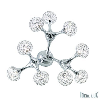 Stropní/ nástěnné svítidlo Ideal Lux NODI CRYSTAL PL9, 093505 1