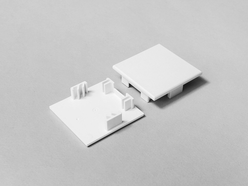 Koncovka profilu PHIL53 bílá, 63640001 1