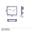 Koncovka profilu VARIO30-02, černá Koncovka profilu VARIO30-02, černá 2