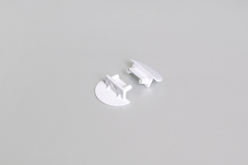 BEGTIN12 koncovka bílá s otvorem, C8980001 1