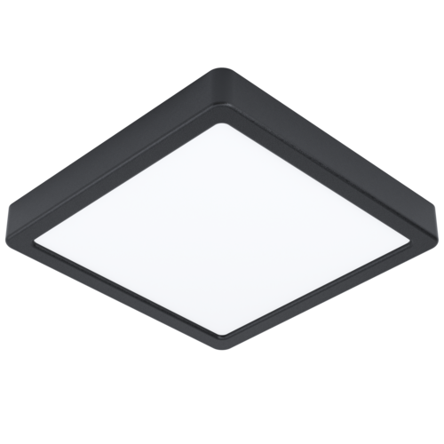 Černý CCT přisazený LED panel FUEVA-Z, 16,5W, 220-240V, IP44, 285x285mm, 900109 Černý CCT přisazený LED panel FUEVA-Z, 16,5W, 220-240V, IP44, 285x285mm, 900109 1