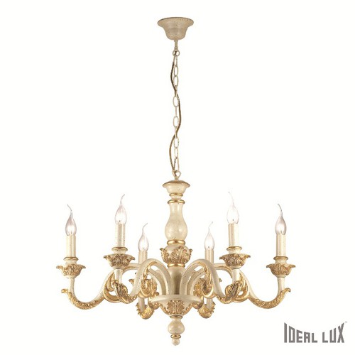 Závěsné svítidlo Ideal Lux Giglio SP6 oro 075327 1