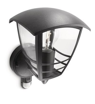 Creek IR SVÍTIDLO VENKOVNÍ NÁSTĚNNÉ E27 1x60W bez zdroje IP44, černá Creek IR SVÍTIDLO VENKOVNÍ NÁSTĚNNÉ E27 1x60W bez zdroje IP44, černá 1