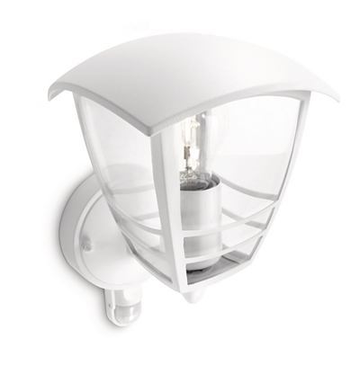 Creek IR SVÍTIDLO VENKOVNÍ NÁSTĚNNÉ E27 1x60W bez zdroje IP44, bílá Creek IR SVÍTIDLO VENKOVNÍ NÁSTĚNNÉ E27 1x60W bez zdroje IP44, bílá 1