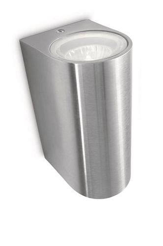 Nightingale SVÍTIDLO VENKOVNÍ GU10 2x35W bez zdroje IP44, nerez 1