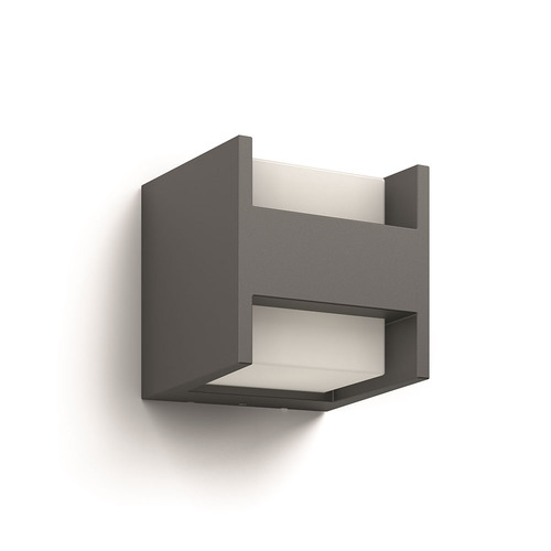 Arbour SVÍTIDLO VENKOVNÍ NÁSTĚNNÉ LED 2x4,5W 800lm 2700K IP44, antracit Arbour SVÍTIDLO VENKOVNÍ NÁSTĚNNÉ LED 2x4,5W 800lm 2700K IP44, antracit 1