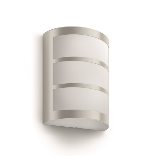 Python SVÍTIDLO VENKOVNÍ LED 6W 600lm 2700K IP44, nerez 1