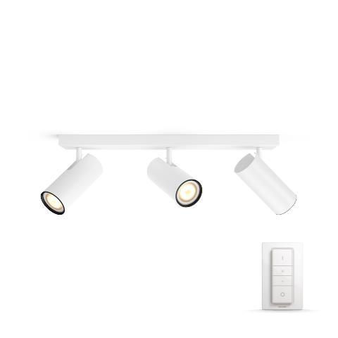 Hue Buratto SVÍTIDLO BODOVÉ LED GU10 3x5,5W 3x250lm 2200-6500K, bílá Hue Buratto SVÍTIDLO BODOVÉ LED GU10 3x5,5W 3x250lm 2200-6500K, bílá 1