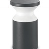 Venkovní sloupkové svítidlo Ideal Lux  TORRE PT1 SMALL ANTRACITE, 158891 šedé 22cm IP44 2