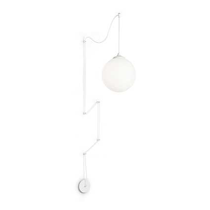 Závěsné svítidlo Ideal Lux BOA SP1 BIANCO, 160863 bílé Závěsné svítidlo Ideal Lux BOA SP1 BIANCO, 160863 bílé 1