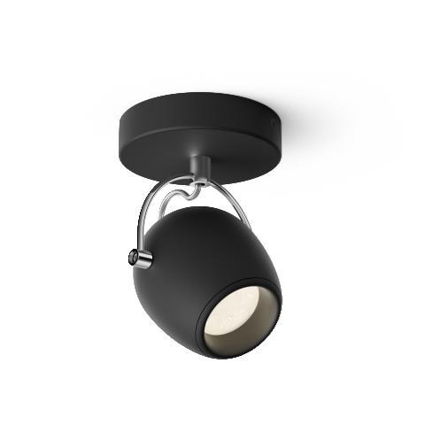 Rivano SVÍTIDLO BODOVÉ LED 4,3W 430lm 2700K IP20, černá Rivano SVÍTIDLO BODOVÉ LED 4,3W 430lm 2700K IP20, černá 1