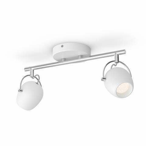 Rivano SVÍTIDLO BODOVÉ LED 2x4,3W 860lm 2700K IP20, bílá Rivano SVÍTIDLO BODOVÉ LED 2x4,3W 860lm 2700K IP20, bílá 1