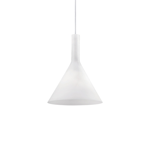 Závěsné svítidlo Ideal Lux Cocktail SP1 small bianco 074337 bílé 20cm   1