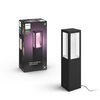 Hue Impress VENKOVNÍ SLOUPEK s adaptérem LED RGB 1200lm 2200-6500K IP44, černá 2