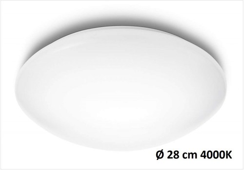Suede SVÍTIDLO STROPNÍ LED 4x2,4W 1100lm 4000K, bílá 28cm 1