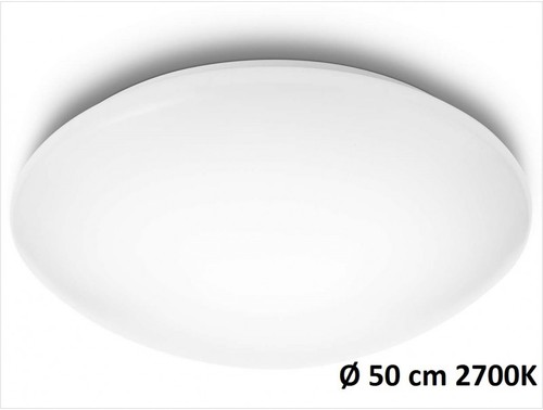 Suede SVÍTIDLO STROPNÍ LED 4x9W 3300lm 2700K, bílá 50cm 1