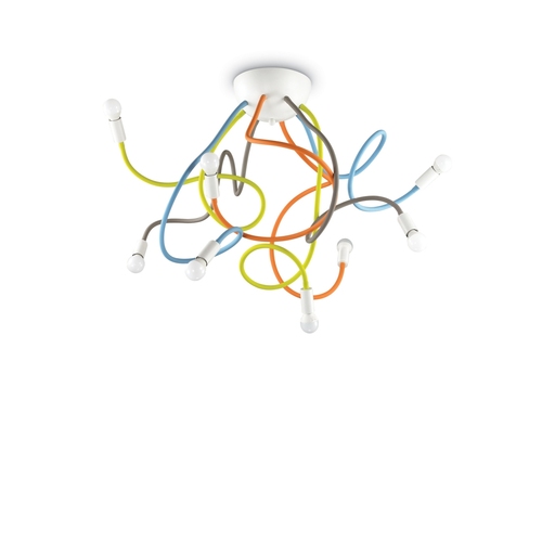 Stropní svítidlo Ideal Lux MULTIFLEX PL8 COLOR, 159010 Stropní svítidlo Ideal Lux MULTIFLEX PL8 COLOR, 159010 1