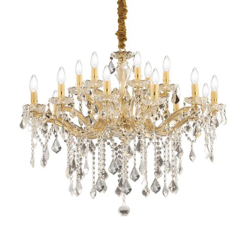 Závěsné svítidlo Ideal Lux Florian SP18 oro 075181 zlaté 86cm 1