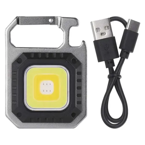 Nabíjecí mini LED svítilna – přívěšek, 750 lm, COB LED, P4714 Nabíjecí mini LED svítilna – přívěšek, 750 lm, COB LED, P4714 1