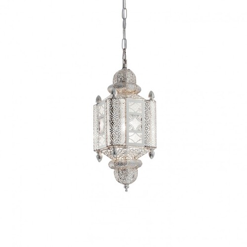 Závěsné svítidlo Ideal Lux NAWA-2 SP1 ARGENTO, 138343 Závěsné svítidlo Ideal Lux NAWA-2 SP1 ARGENTO, 138343 1