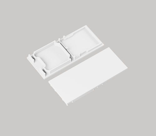 Koncovka profilu COMBO30-01A-E9, bílá, V6999101 1