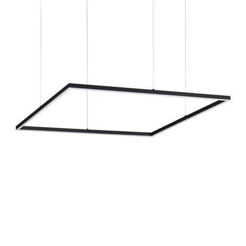 LED Závěsné svítidlo Ideal Lux ORACLE SLIM D90 SQUARE, 3000K, 51W, 4100lm, IP20, 85cm 1