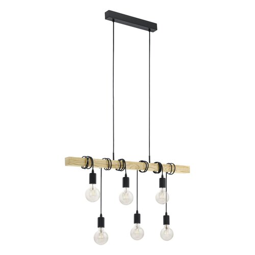 Závěsné svítidlo TOWNSHEND, 6xE27/60W, 230V, IP20, 95499  Závěsné svítidlo TOWNSHEND, 6xE27/60W, 230V, IP20, 95499  1