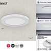 Přisazené LED svítidlo Rabalux 1489, Sonnet, LED 18W, bílé, IP20 2